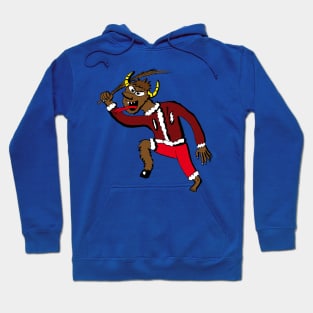 Krampus evil looking Hoodie